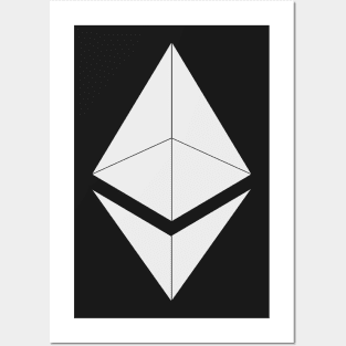 Ethereum (ETH) Crypto Posters and Art